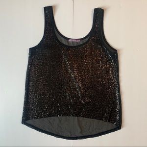 Sequin tank top!